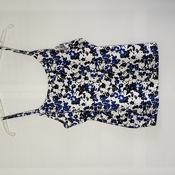 Lane Bryant Tops - Lane Bryant Blue Flower Halter Top 18/20